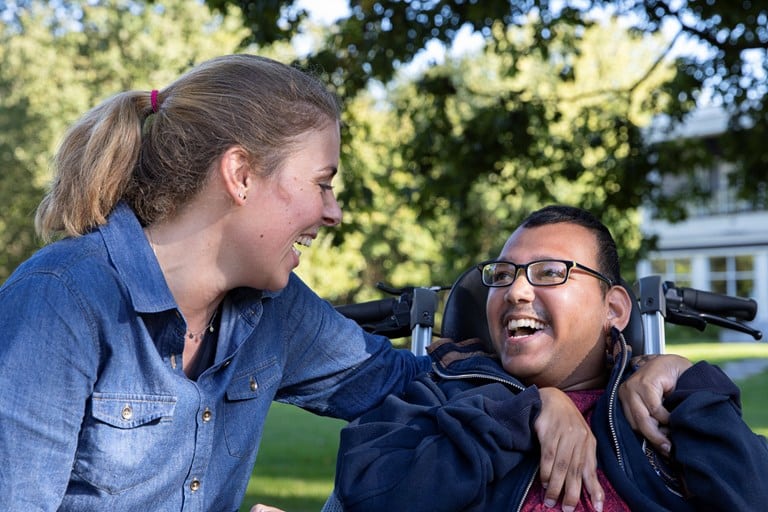 Lachen op Parc Spelderholt Academie Spelderholt